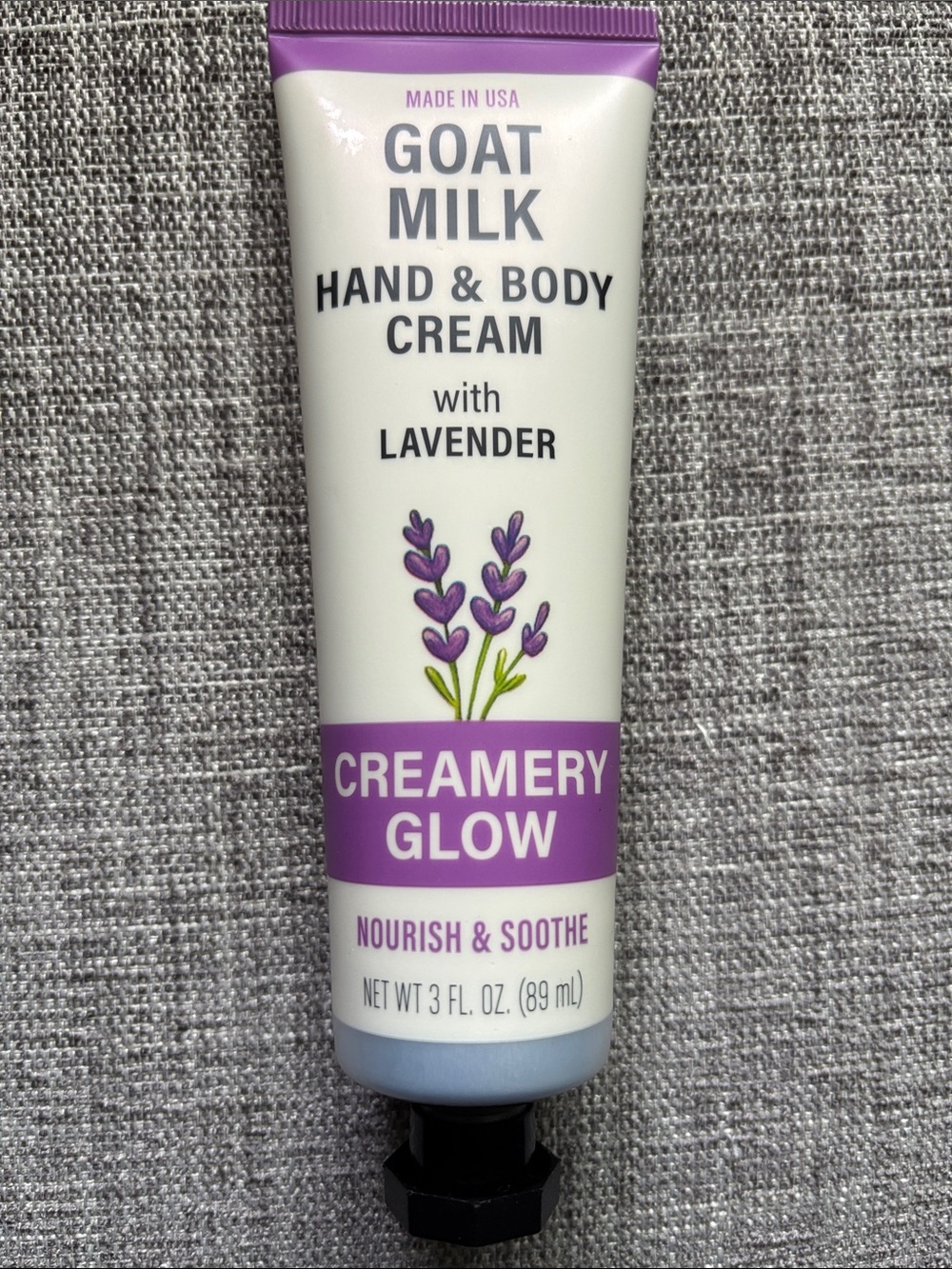 Goat Milk Hand & Body Cream with Lavender - Purple